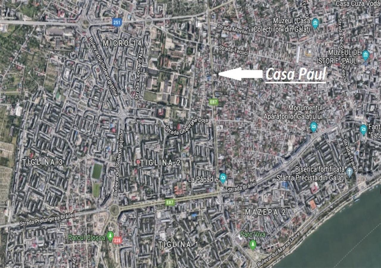 Casa Paul Hotel Galaţi Eksteriør billede